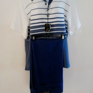 Men's two-piece casual dress suit